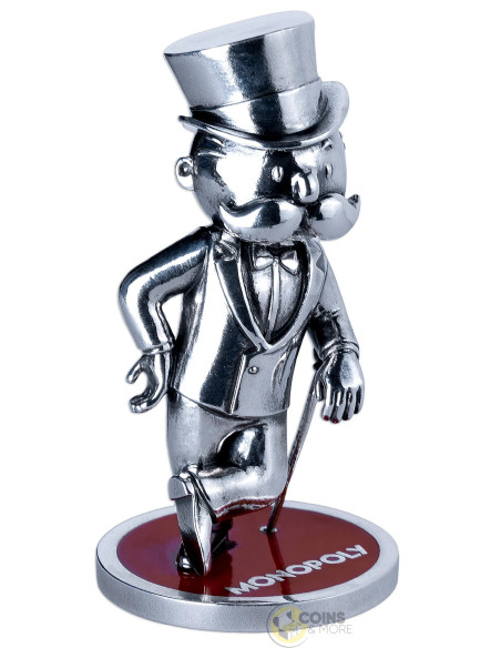 MR. MONOPOLY 3D 2 Oz Silver Coin 5$ Samoa 2026 - Coins & More - Coming Soon
