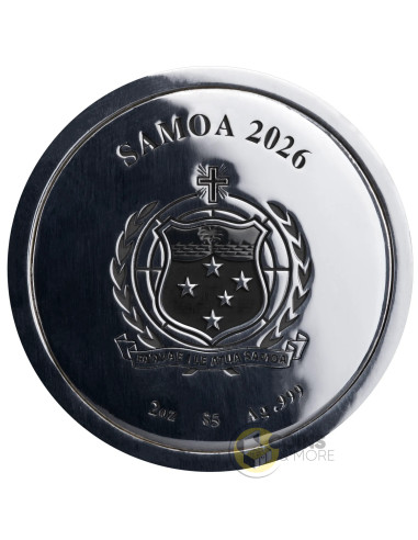 MR. MONOPOLY 3D 2 Oz Silver Coin 5$ Samoa 2026 - Coins & More - Coming Soon