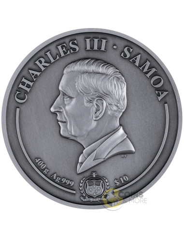 DIEGO MARADONA Multiple Layer 400g Silver Coin 10$ Samoa 2027 - Coins & More - Coming Soon