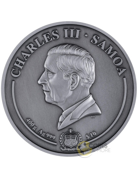 DIEGO MARADONA Multiple Layer 400g Silver Coin 10$ Samoa 2027 - Coins & More - Coming Soon