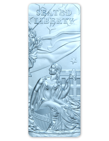LADY LIBERTY Set 4 x 1 Oz Silver Coins 5$ Barbados 2022 - Coins & More - Arte e Architettura