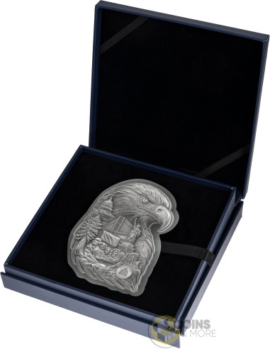 EAGLE COLLAGE Soul of A Nation 3 Oz Silver Coin 5$ Barbados 2026 - Coins & More - Coming Soon