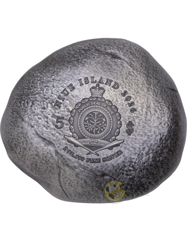 AMMONITE Fossil 3D Series 2 Oz Silver Coin 5$ Niue 2026 - Coins & More - Coming Soon