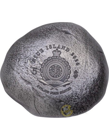 AMMONITE Fossil 3D Series 2 Oz Silver Coin 5$ Niue 2026 - Coins & More - Coming Soon