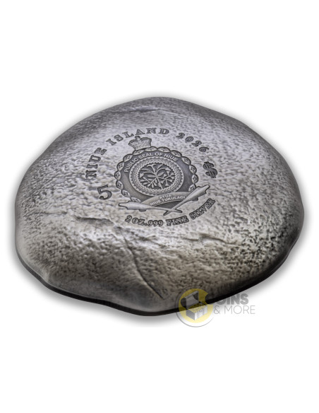 AMMONITE Fossil 3D Series 2 Oz Silver Coin 5$ Niue 2026 - Coins & More - Coming Soon
