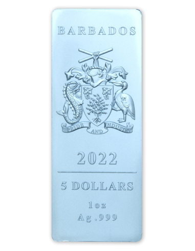 LADY LIBERTY Set 4 x 1 Oz Silver Coins 5$ Barbados 2022 - Coins & More - Arte e Architettura