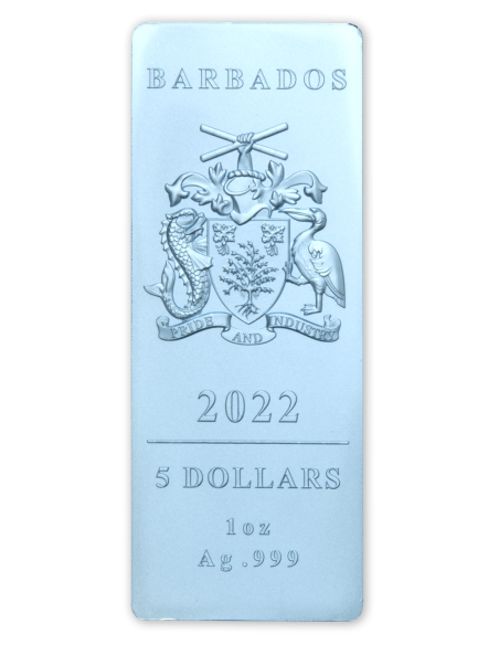 LADY LIBERTY Set 4 x 1 Oz Silver Coins 5$ Barbados 2022 - Coins & More - Arte e Architettura