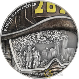 WORLD TRADE CENTER Human Tragedies 2 Oz Silver Coin 5$ Niue 2026 - Coins & More - À Venir