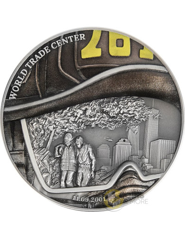 WORLD TRADE CENTER Human Tragedies 2 Oz Silver Coin 5$ Niue 2026 - Coins & More - À Venir