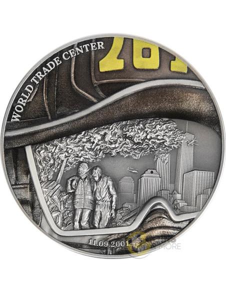 WORLD TRADE CENTER Human Tragedies 2 Oz Silver Coin 5$ Niue 2026 - Coins & More - À Venir