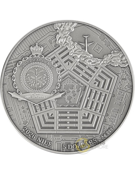 WORLD TRADE CENTER Human Tragedies 2 Oz Silver Coin 5$ Niue 2026 - Coins & More - À Venir