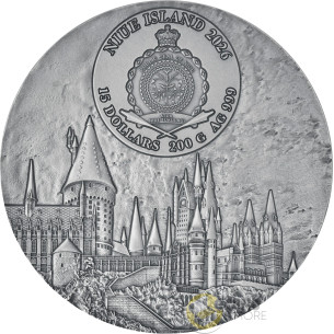 HARRY POTTER AND THE ORDER OF THE PHOENIX 200g Silver Coin 15$ Niue 2026 - Coins & More - Coming Soon 2