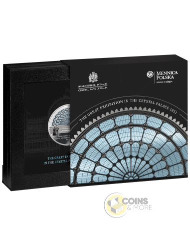 THE GREAT EXHIBITION 1 Oz Silver Coin 5€ Euro Malta 2026 - Coins & More - Próximamente