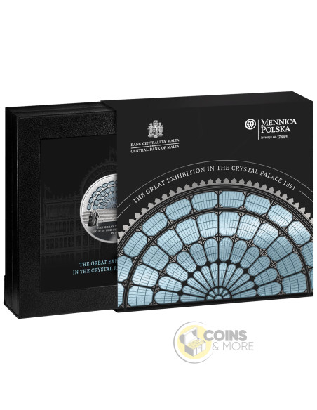 THE GREAT EXHIBITION 1 Oz Silver Coin 5€ Euro Malta 2026 - Coins & More - Próximamente