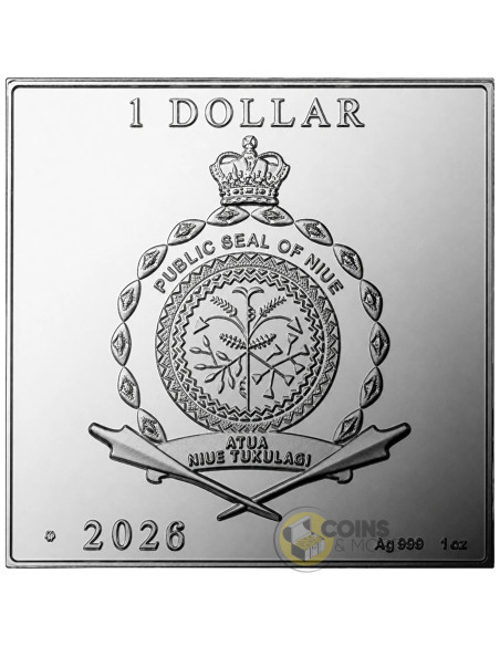 TAHITAN WOMAN Paul Gauguin Treasures of World Painting 1 Oz Silver Coin 1$ Niue 2026 - Coins & More - Próximamente
