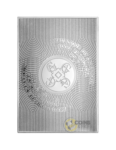 MONA LISA By Leonardo da Vinci Art Gallery 1 Oz Silver Coin 1000 Francs Cameroon 2026 - Coins & More - À Venir