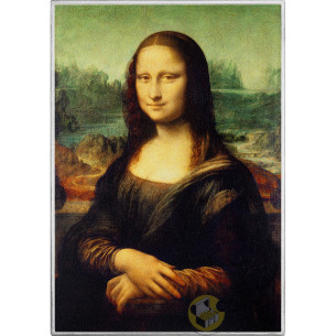 MONA LISA By Leonardo da Vinci Art Gallery 1 Oz Silver Coin 1000 Francs Cameroon 2026 - Coins & More - In Arrivo