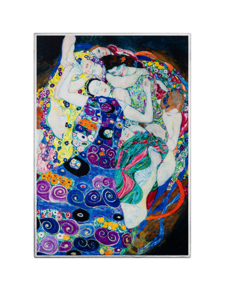 THE MAIDEN By Gustav Klimt Art Gallery 1 Oz Silver Coin 1000 Francs Cameroon 2026 - Coins & More - Próximamente