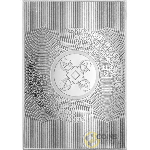 THE MAIDEN By Gustav Klimt Art Gallery 1 Oz Silver Coin 1000 Francs Cameroon 2026 - Coins & More - Coming Soon 2