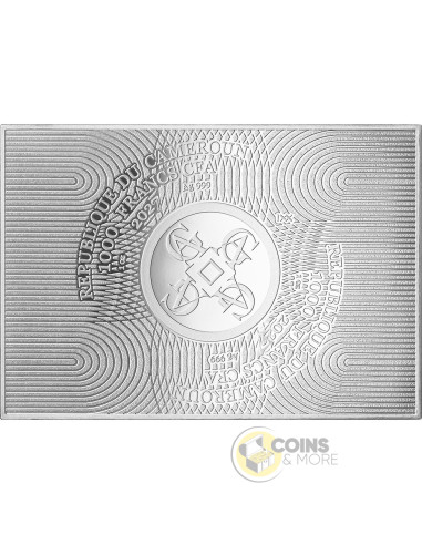 VENUS OF URBINO By Titian Art Gallery 1 Oz Silver Coin 1000 Francs Cameroon 2026 - Coins & More - Próximamente