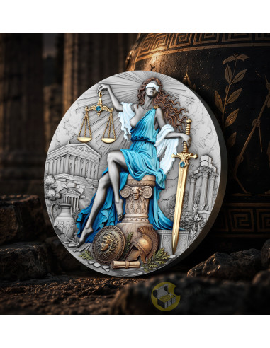 THEMIS Divine Beauty 2 Oz Silver Coin 5$ Niue 2026 - Coins & More - Coming Soon