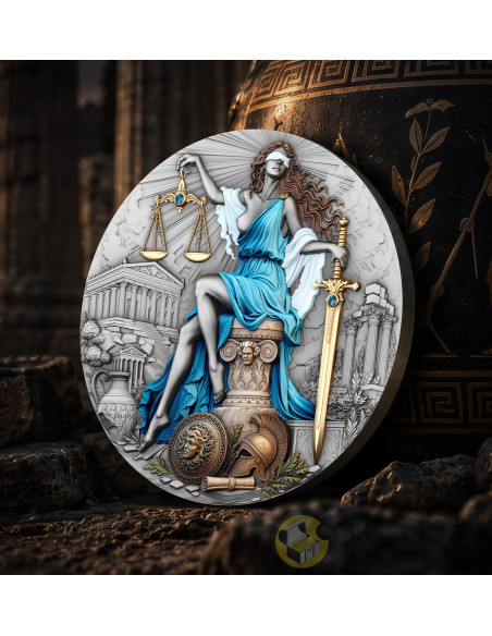 THEMIS Divine Beauty 2 Oz Silver Coin 5$ Niue 2026 - Coins & More - Coming Soon