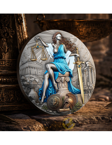 THEMIS Divine Beauty 2 Oz Silver Coin 5$ Niue 2026 - Coins & More - Coming Soon