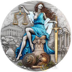 THEMIS Divine Beauty 2 Oz Silver Coin 5$ Niue 2026 - Coins & More - Coming Soon