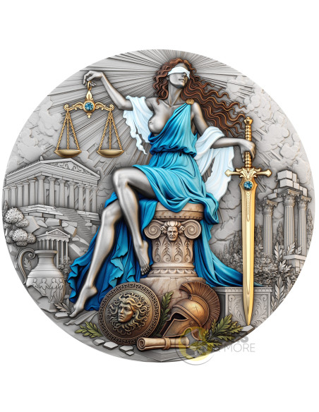 THEMIS Divine Beauty 2 Oz Silver Coin 5$ Niue 2026 - Coins & More - Coming Soon