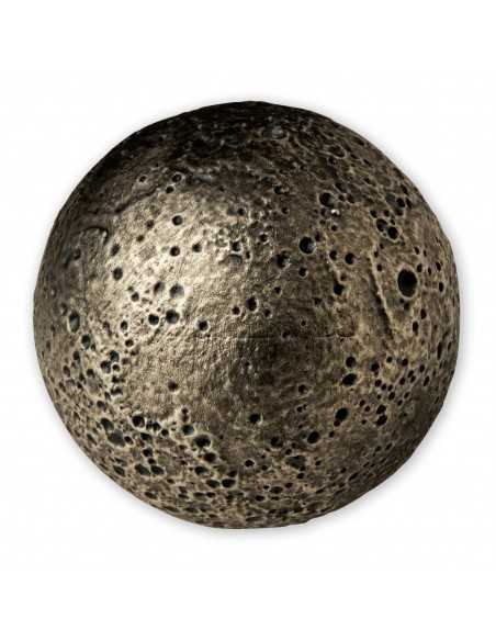 SPHERICAL MERCURY 3D Planet 1 Oz Silver Coin 5$ Barbados 2022 - Coins & More - Barbade