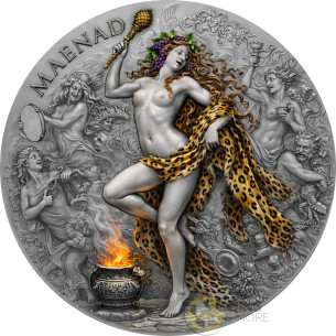 MAENAD 2 Oz Silver Coin 2000 Francs Cameroon 2026 - Coins & More - Coming Soon
