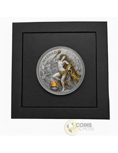 MAENAD 2 Oz Silver Coin 2000 Francs Cameroon 2026 - Coins & More - Coming Soon
