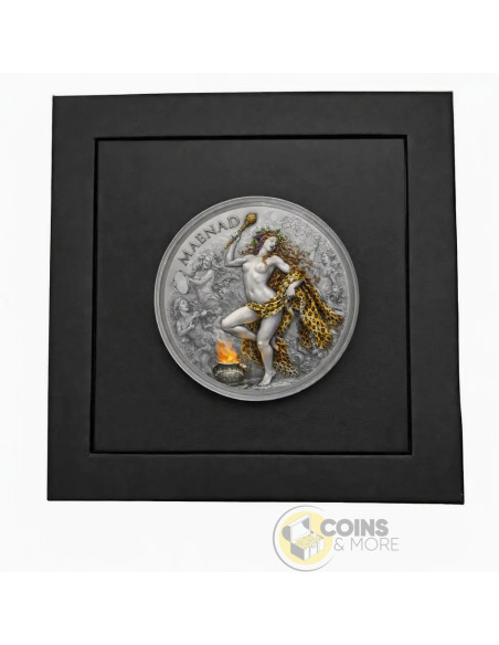 MAENAD 2 Oz Silver Coin 2000 Francs Cameroon 2026 - Coins & More - Coming Soon