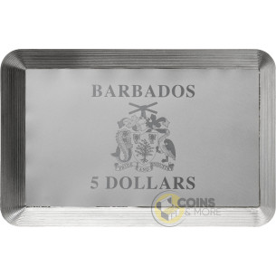 PANDA FAMILY Premium Size Silver Bar 1 Oz Silver Coin 5$ Barbados 2026 - Coins & More - Próximamente 2