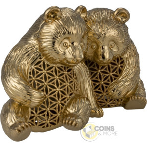 PANDA OF THE YEAR 2026 2 Oz CuZn Coin 200 Francs Equatorial Guinea 2026 - Coins & More - Demnächst 2