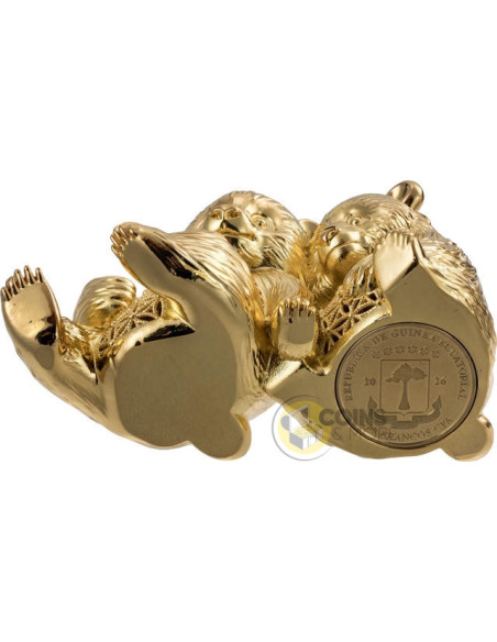 PANDA OF THE YEAR 2026 2 Oz CuZn Coin 200 Francs Equatorial Guinea 2026 - Coins & More - Coming Soon