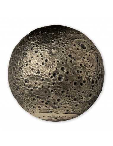 SPHERICAL MERCURY 3D Planet 1 Oz Silver Coin 5$ Barbados 2022 - Coins & More - Barbade