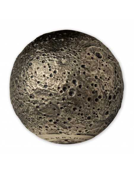 SPHERICAL MERCURY 3D Planet 1 Oz Silver Coin 5$ Barbados 2022 - Coins & More - Barbade