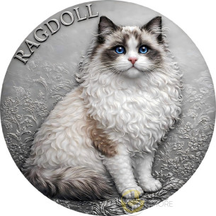 RAGDOLL World Cats 2 Oz Silver Coin 2 Guards Truth Guard 2026 - Coins & More - Coming Soon