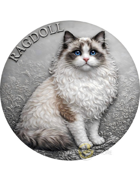 RAGDOLL World Cats 2 Oz Silver Coin 2 Guards Truth Guard 2026 - Coins & More - Demnächst