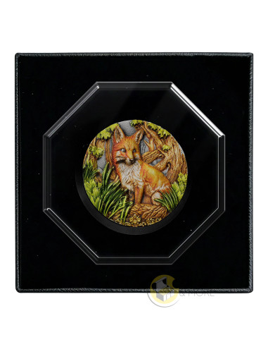 SPIRIT FOX Antique Finish 1 Oz Silver Coin 10$ Liberia 2026 - Coins & More - Demnächst