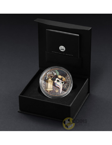 HIDE AND SEEK 2 Oz Silver Coin 5$ Niue 2026 - Coins & More - À Venir
