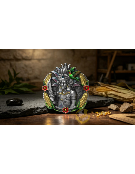 WARRIOR OF THE HARVEST 10g Silver Coin 1$ Liberia 2027 - Coins & More - Próximamente