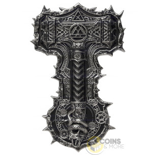 MJÖLNIR 2 Oz Silver Coin 2000 Francs Cameroon 2027 - Coins & More - Próximamente