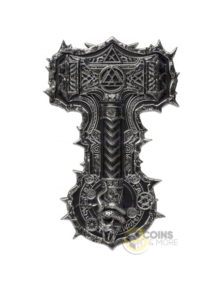 MJÖLNIR 2 Oz Silver Coin 2000 Francs Cameroon 2027 - Coins & More - Demnächst