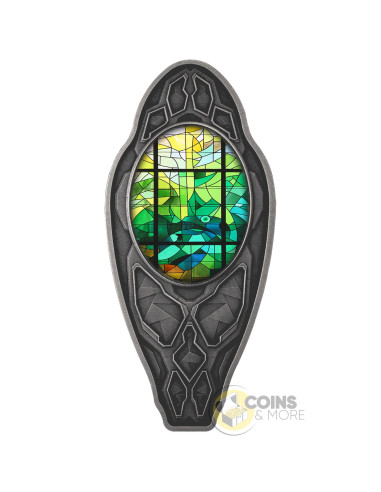 THE MOST FAMOUS STAINED GLASS WINDOWS 4x1 Oz Silver Coin 500 Francs CFA Cameroon 2026 - Coins & More - Coming Soon