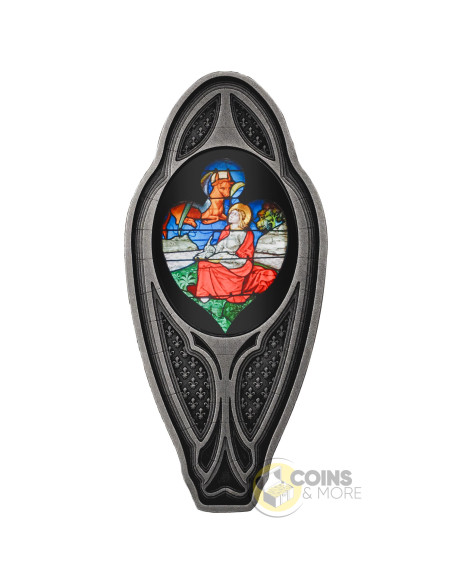 THE MOST FAMOUS STAINED GLASS WINDOWS 4x1 Oz Silver Coin 500 Francs CFA Cameroon 2026 - Coins & More - Coming Soon