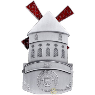 MOULIN ROUGE : A CABARET IN MOTION 3 Oz Silver Coin 50 Francs Burundi 2027 - Coins & More - In Arrivo 2