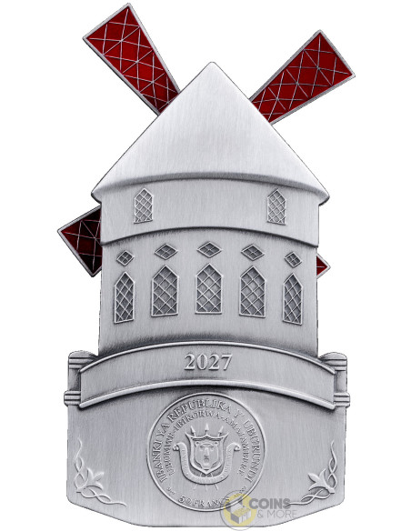 MOULIN ROUGE : A CABARET IN MOTION 3 Oz Silver Coin 50 Francs Burundi 2027 - Coins & More - In Arrivo