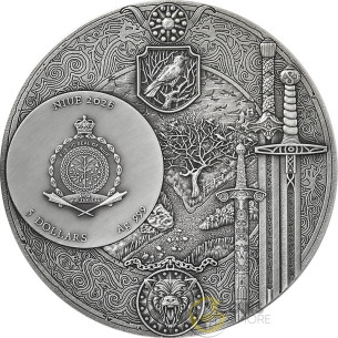 CROSSROADS OF RAVENS The Witcher 2 Oz Silver Coin 5$ Niue 2026 - Coins & More - Coming Soon 2